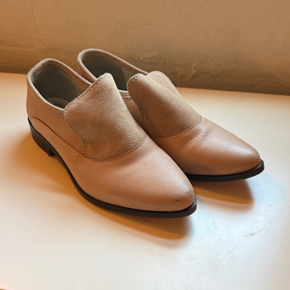Free People Beige Booties